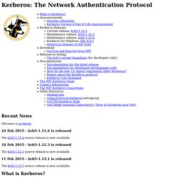 This is the default (and preferred) mode of operation. Kerberos - LDAP & Kerberos | Pearltrees