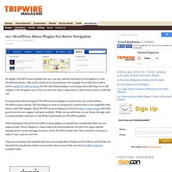 A wordpress responsive menu plugin makes site navigation easy. Plugins | Pearltrees