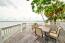 Sunset Bay dock with view of Indian Rive