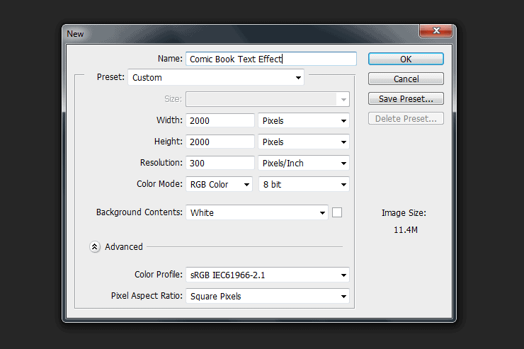 How To Create A Comic Book Text Effect Photoshop Tutorial - Amazing Mountain Design - Mobile