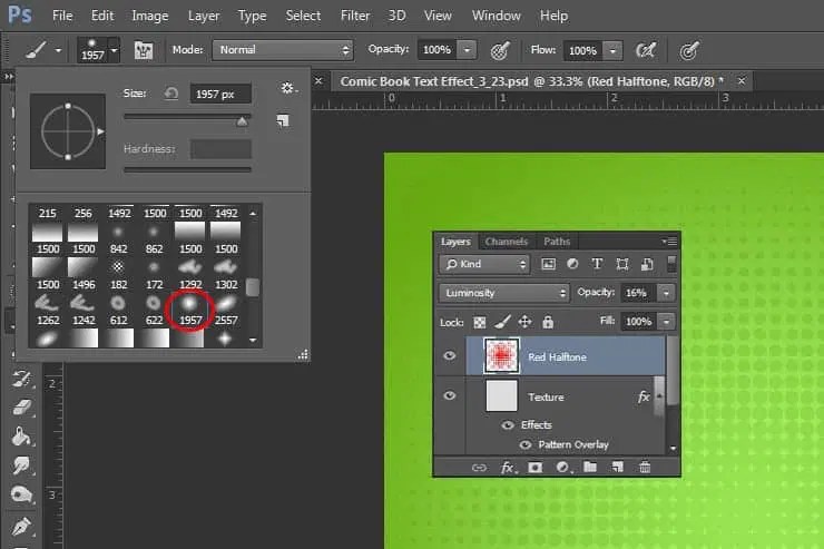 How To Create A Comic Book Text Effect Photoshop Tutorial - Ocean Illustrations - Beautiful High Resolution Collection