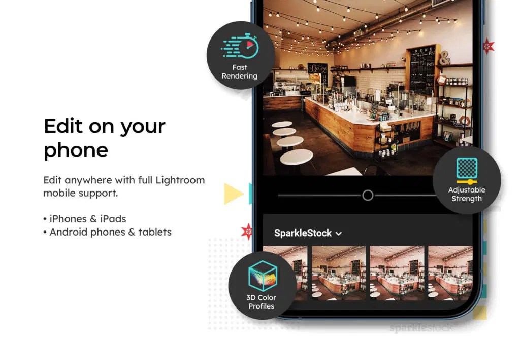 Cafe Edit Photoshop Lightroom - Minimal Design Collection - 4K Quality