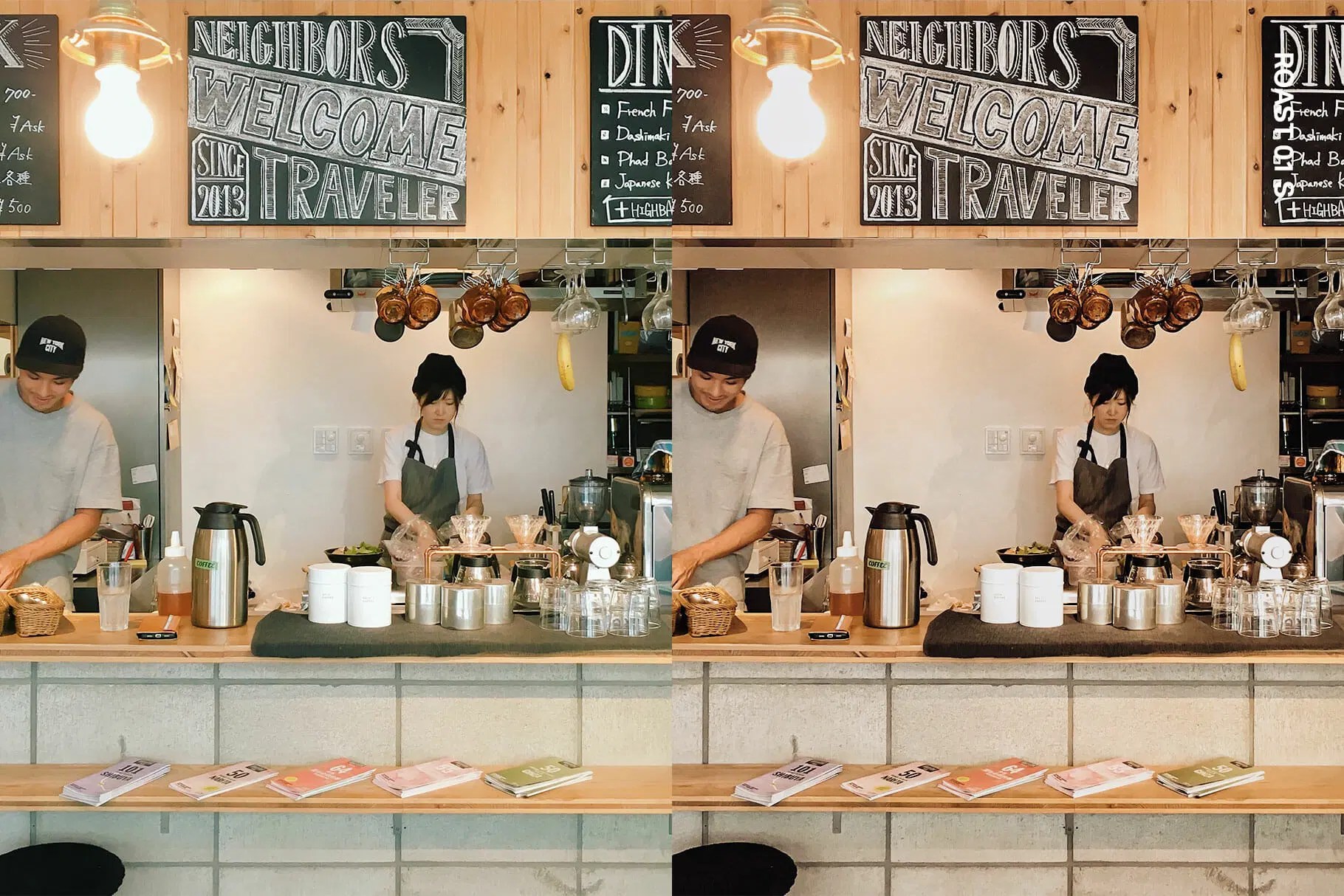 Cafe Edit Photoshop Lightroom - Premium Sunset Art Gallery - Retina