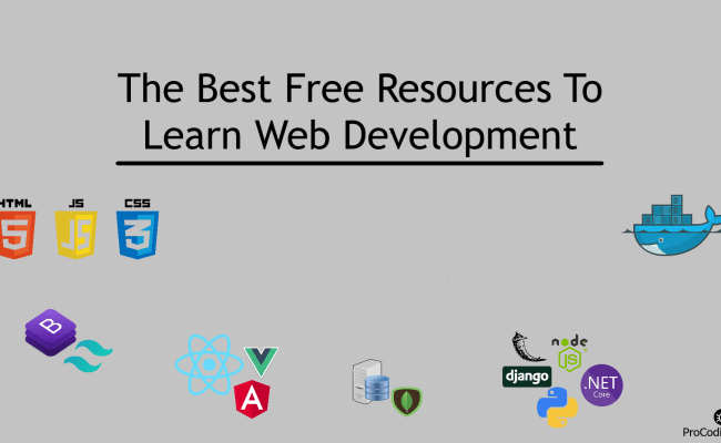 The Best Free Resources To Learn Web Development | ProCoding