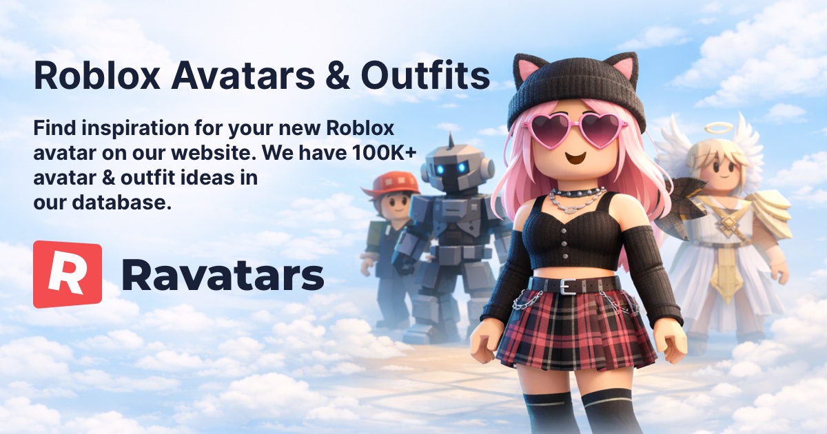 Top 50 Trending Roblox Avatars In 2026 Ravatars Share 
