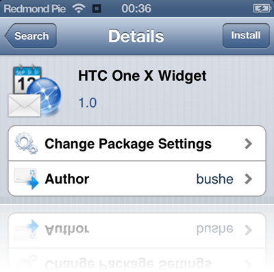 How To Get HTC One X Clock And Weather Widget On iPhone | TechTalkz