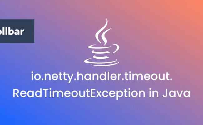 Io.netty.handler.timeout.ReadTimeoutException In Java | Rollbar