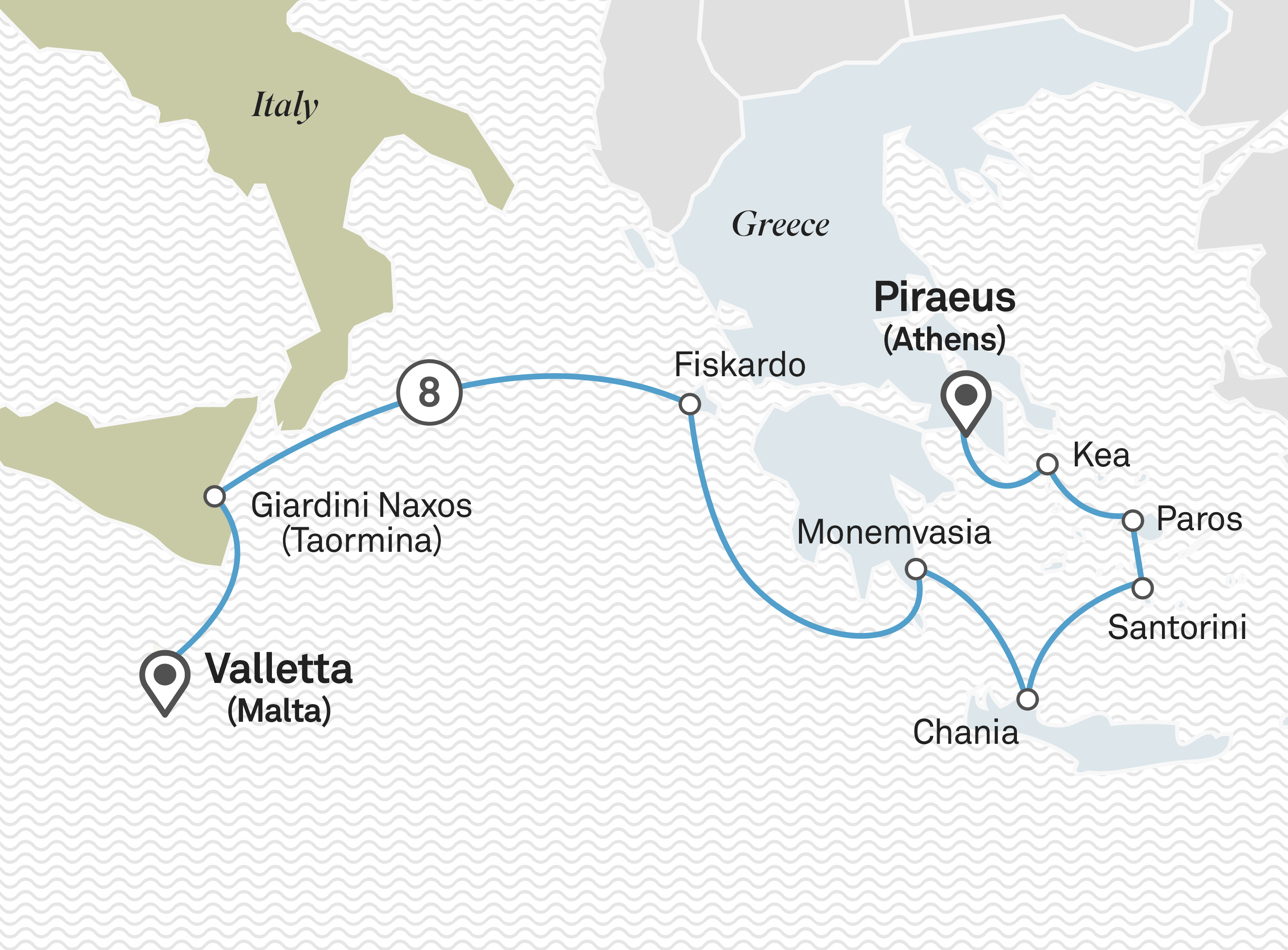 Sadly, tourism in greece dropped steeply due to the conti. Mediterranean Odyssey Greece To Malta Scenic