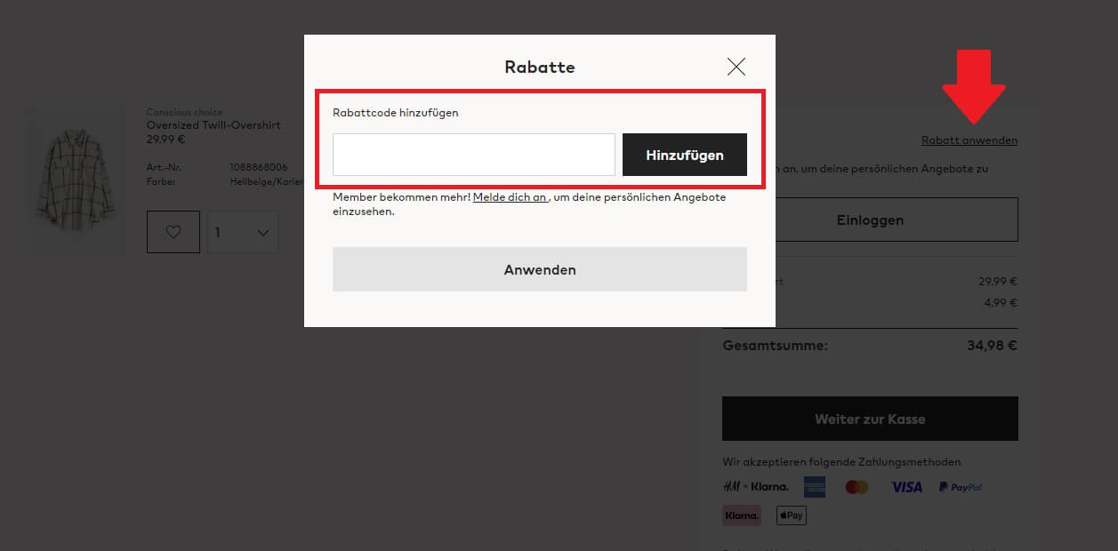H&m rabattcode ᐅ 25% rabatt