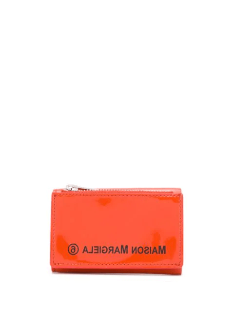 Country living editors select each product featured. Shop Mm6 Maison Margiela Reverse Logo Wallet In Orange