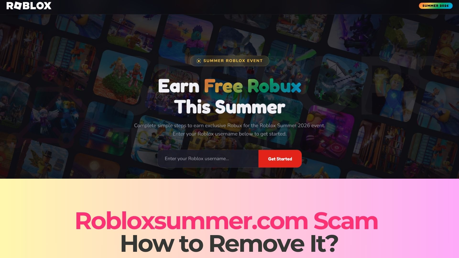 Com Roblox Scam Removal Guide Com Remvoal Guide 