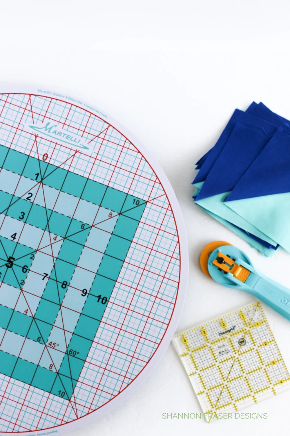 Martelli Round-about Cutting Mat  A Modern Quilter's Review - Shannon  Fraser Designs