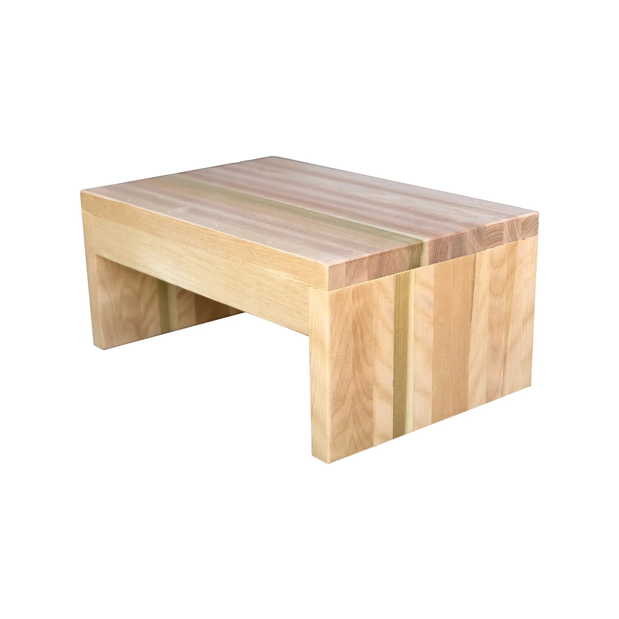 Modern Wood Step Stool By Cw Furniture Footstool Custom Personalized E Cwfurniture