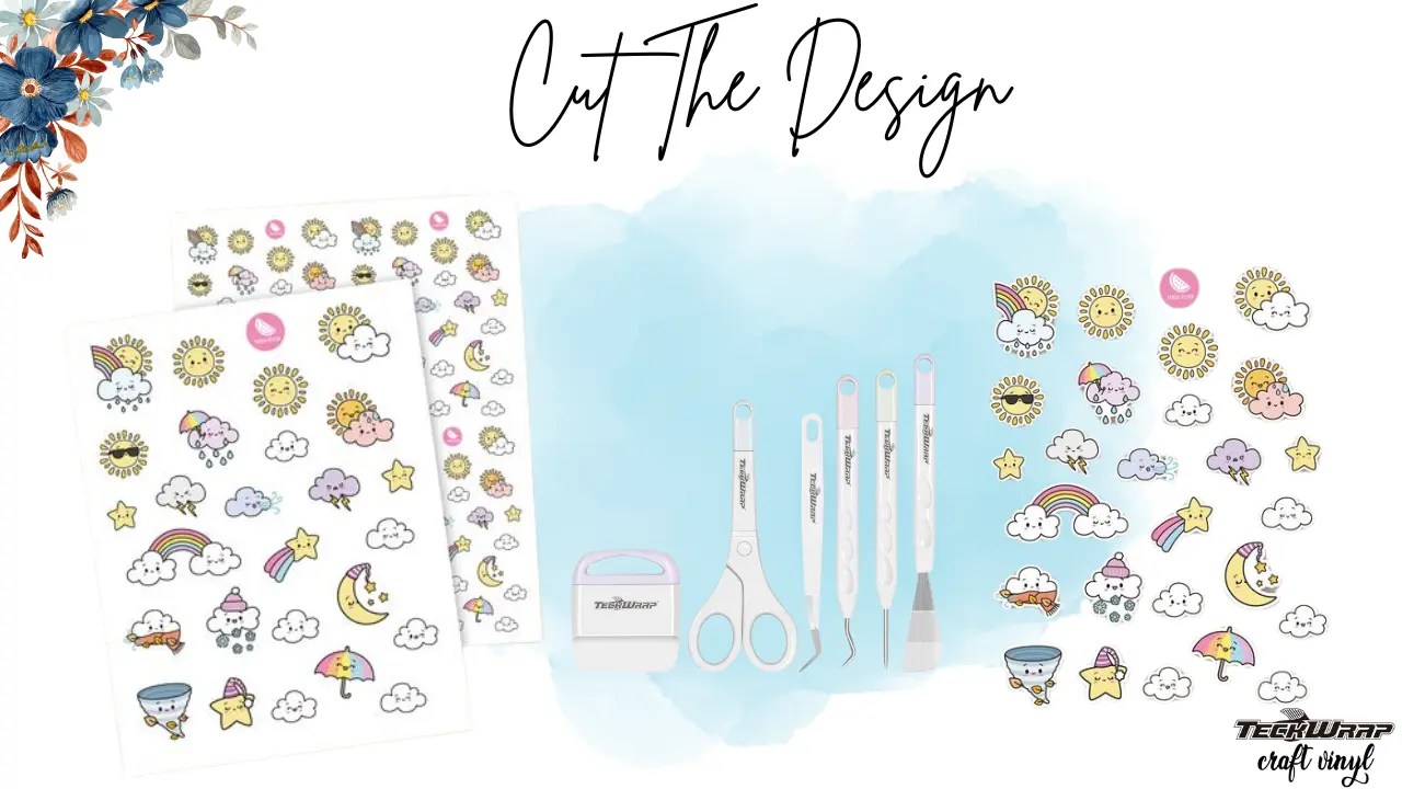 How to use printable vinyl sticker paper?