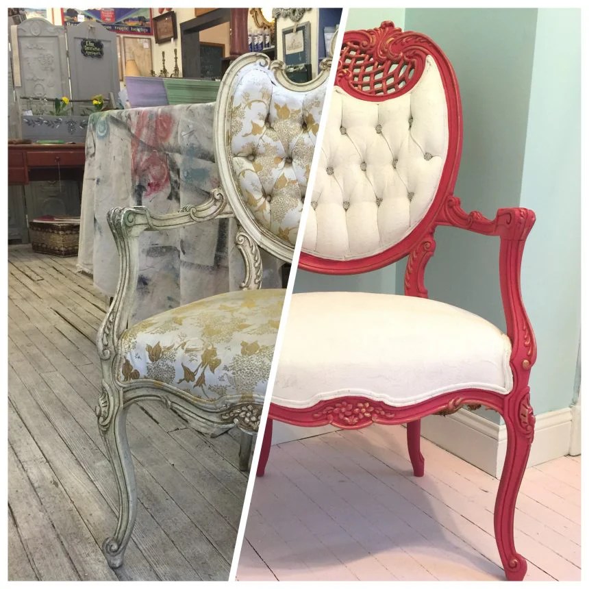 Chocolate brown chair in excellent condition very clean and solid favourite. Painting Fabric With Matte Finish Chalk Type Paint Suitepieces