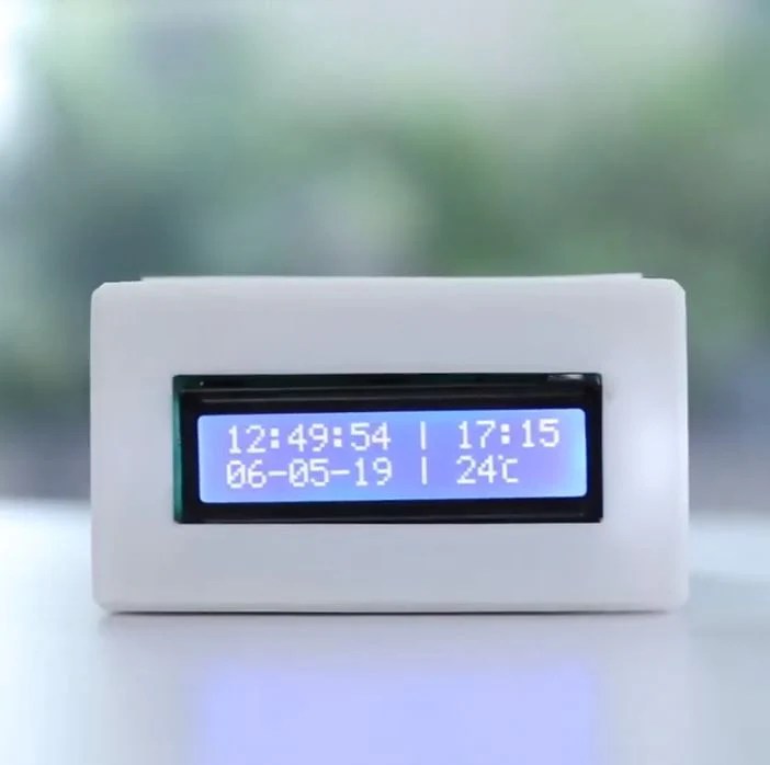 I'm trying to make a clock/lamp to conserve outlet space. How To Make An Arduino Based Alarm Clock With 3d Printed Parts Elegoo Official