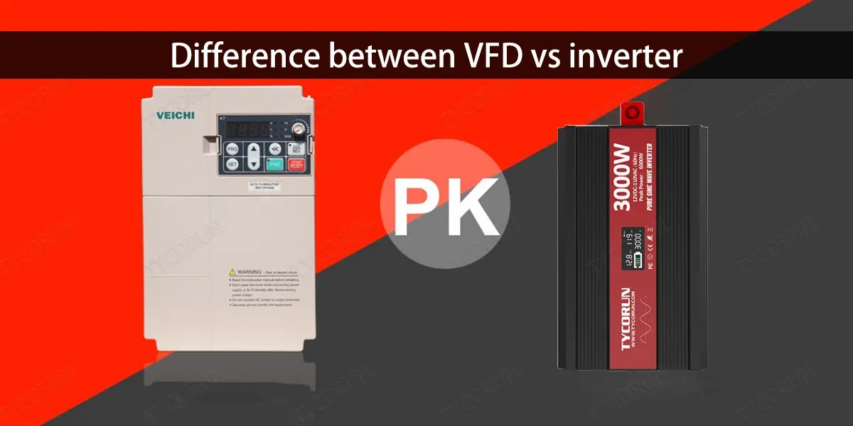 Vfd vs inverter
