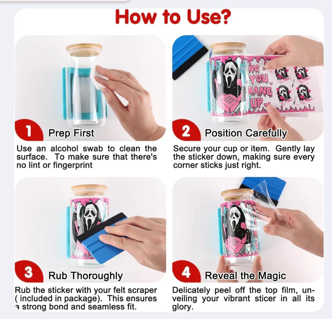 No 1 Best Crochet God Is Love Uvdtf Sticker Customisable