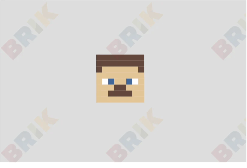 pix Easy Pixel Art Minecraft Steve steve brik