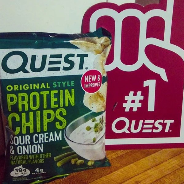 Quest nutrition protein chips, sour cream & onion, pack of 12. Sour Cream Amp Onion Quest Protein Chips Quest Nutrition