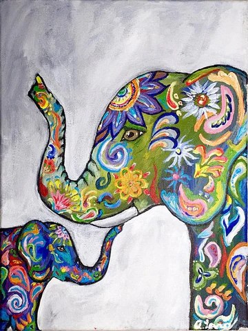 images Acrylic Easy Paintings Animals best abstract acrylic paintings for