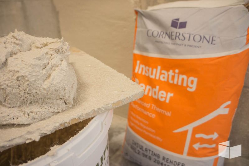 Cornerstone Insulating Render Cornish Lime - Elegant Minimal Picture - Full HD