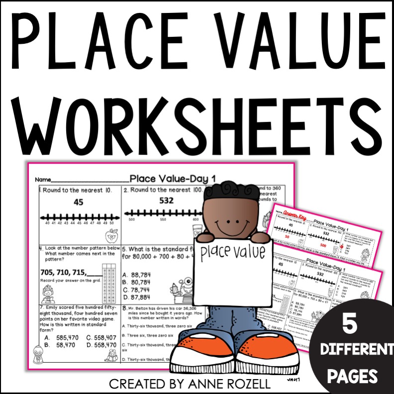 Best Grade 3 Place Value Worksheets Little Sprout Art - Best City Wallpapers in Ultra HD