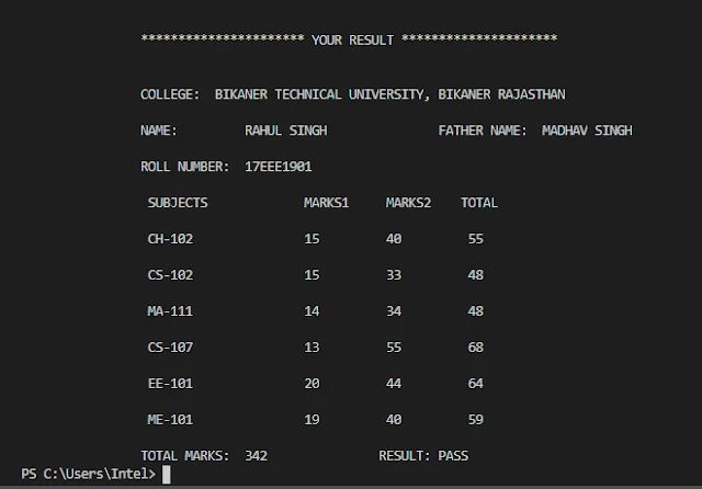 Shivanya Computer Sample Student Marksheet - Best Dark Photos in Mobile