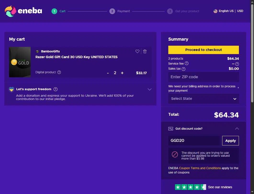 Eneba Promo Codes 5 Verified 10 Off Sitewide Jun 2025