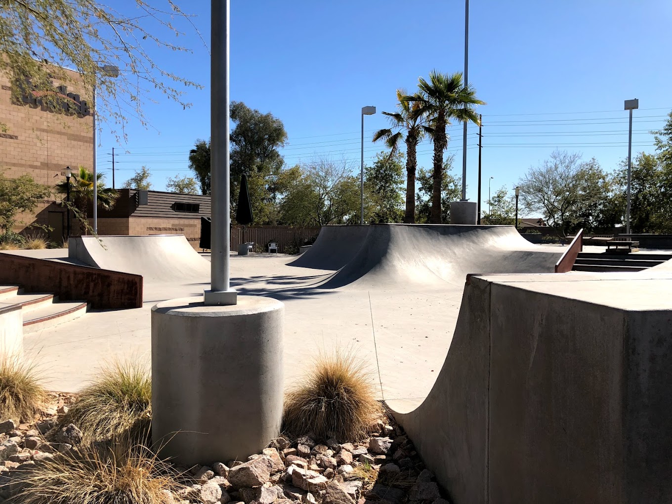 The bridge skatepark