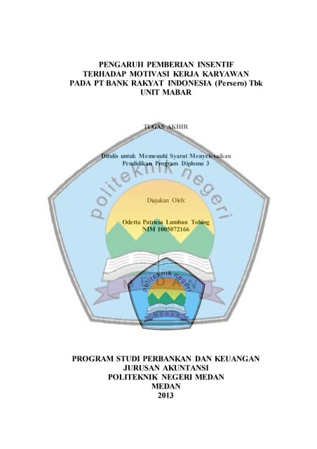 05 tahun 2015 untuk melakukan . Insentif Dan Disintensif Pada Karyawan