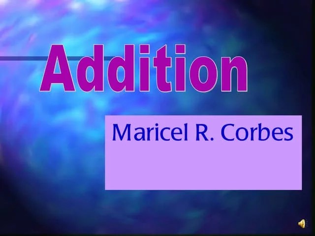 Addition And Subtraction Ppt. | PPT | Science