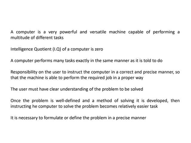 CLASS VIII COMPUTERS FLOW CHART AND ALGORITHM | DOCX