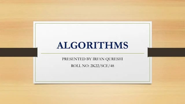 ALGORITHMS Introduction Presentation.pptx