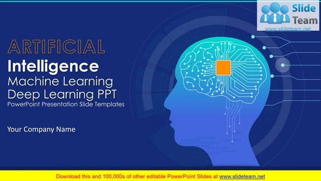 Artificial Intelligence Machine Learning Deep Learning PPT PowerPoint Presentation Slide ...