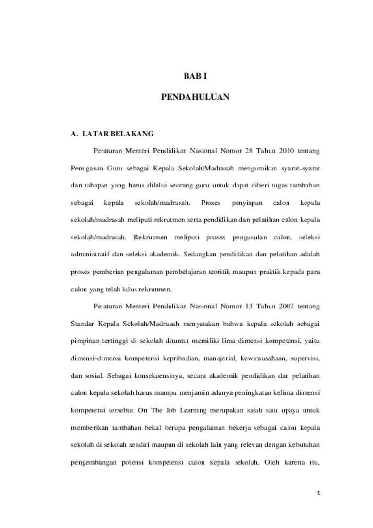 Nama kegiatan pelatihan icao trainair plus h. Contoh Laporan Ojl Diklat Cakep Bab I