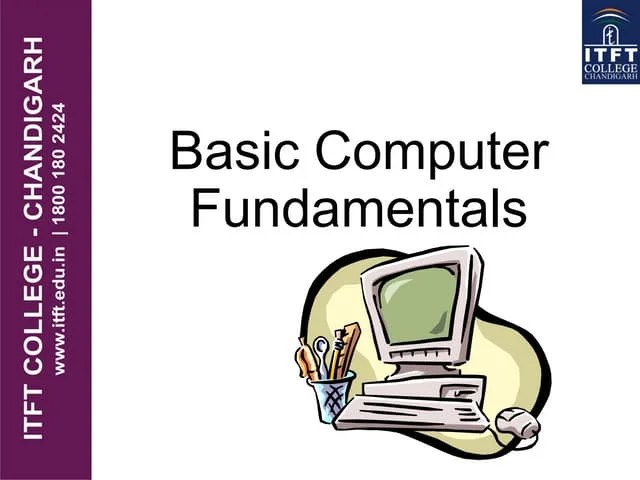 Basic Computer Fundamentals | PPT