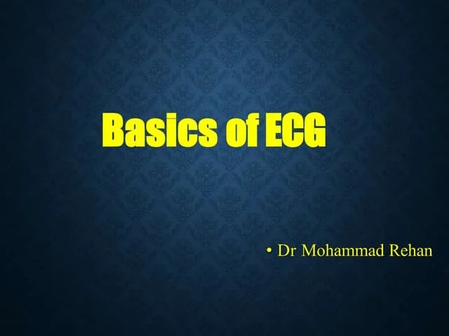 Ecg Interpret Notes Pdf