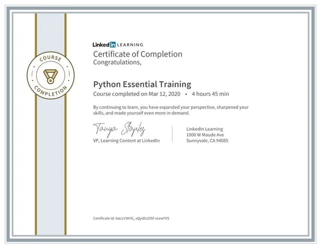 Lyka Raquel Lim On Linkedin Completion Certificate For Using Python To Interact With The Operating - Incredible Full HD Nature Designs | Free Download
