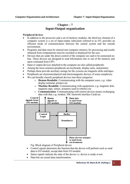 Chapter7-input-output-COMPUTER Organization.pdf