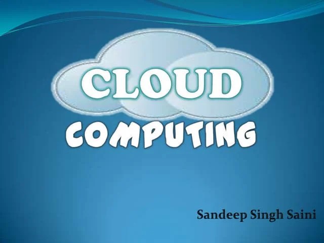 Cloud Computing Pptx