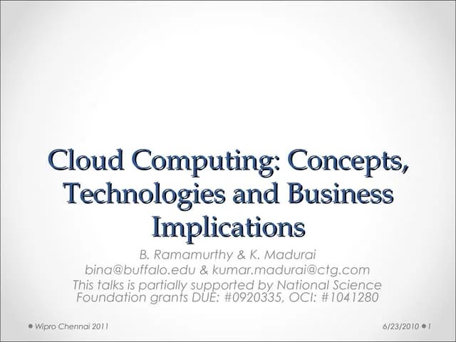 Chapter 2 Cloud Computing Technology In Cs Ppt