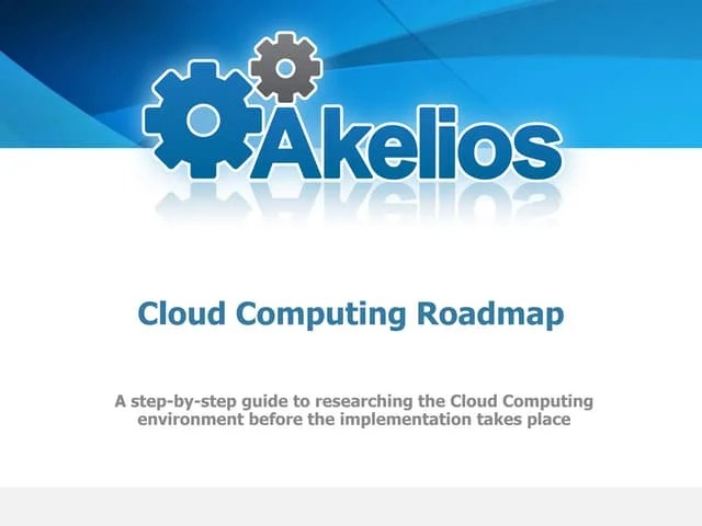 Cloud Computing Roadmap Pdf