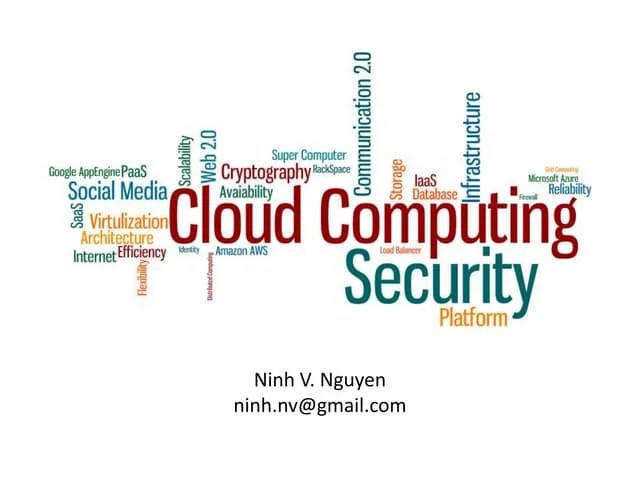 Cloud Computing Security | PPTX