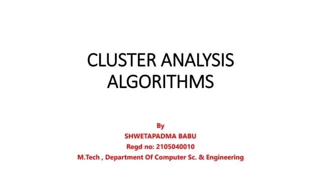 CLUSTER ANALYSIS ALGORITHMS.pptx