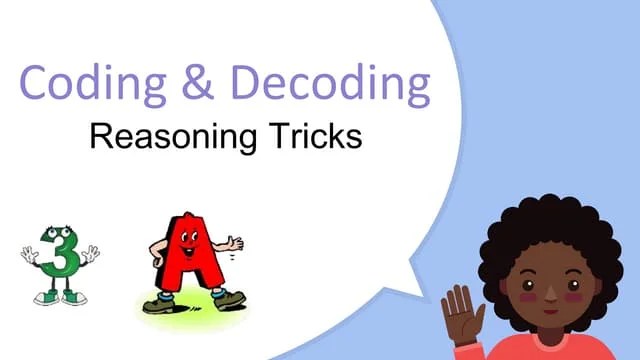 Coding & Decoding Reasoning Tricks | PPTX