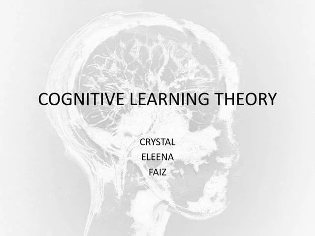 Cognitive Theory Ppt | PPT