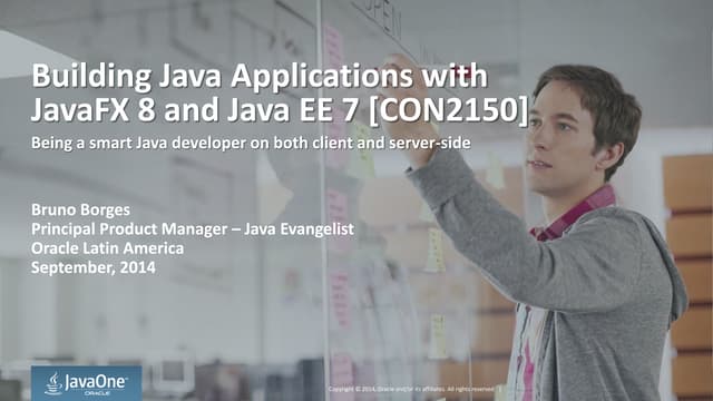Building Java Desktop Apps With JavaFX 8 And Java EE 7 | PPT