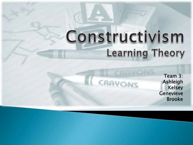 Constructivism Pptx