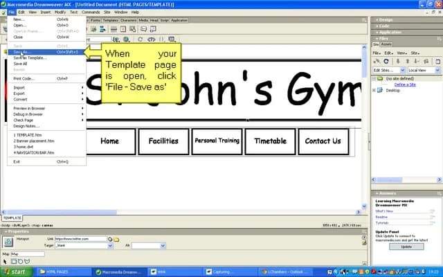Adding A Hotspot In Dreamweaver | PDF